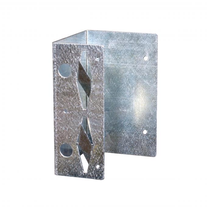 کلیپ های صوتی گوشه ای، براکت های نصب فلزی نقره ای برای پانل های صوتی، سخت افزار نصب عایق صوتی دیوار 3