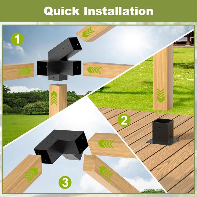 30° Pergola Bracket Kit - hardware included