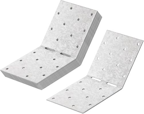 کیفیت  Skewable Jack Truss Wooden Connectors Skewed Nail Plate Tie Plate Bracket For Trusses کارخانه