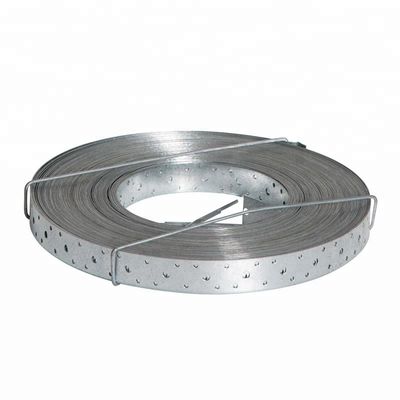 کیفیت  Galvanized Punched Strapping Roll – Metal Strap Tie for Wood Frame Bracing, Building Connectors & Construction Hardware کارخانه