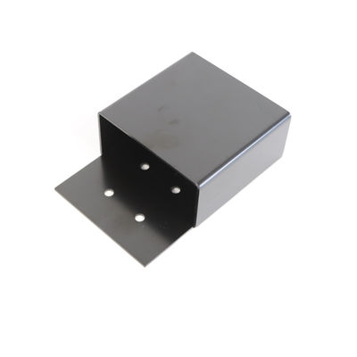 براکت های پرگولا 4 اینچی x 4 اینچی فولادی، براکت گوشه ای زاویه تخت 3 طرفه، کیت پرگولا با روکش پودری مشکی با استحکام بالا برای آلاچیق