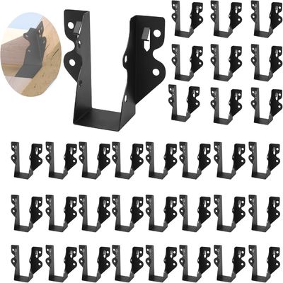 2x4 آویزان های چوبی ربات های طوفان برای Rafters براقات براقات سیاه پوستی پوشش پودر براقات چوبی برای سقف براقات و عرشه کف