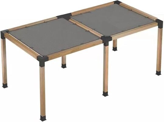 کیت پایه و نبشی گوشه برای ستون پرگولا 4x4 برای ساخت پرگولا در فضای باز